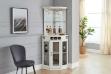 Picture of HAAKEN Corner Bar Buffet & Hutch (White)