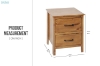Picture of BAYARD 2-Drawer Nightstand