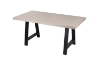 Picture of SYNERGYPLUS Dining Table with A-Frame Metal Legs (Champagne) - 71"x35.5"