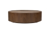 Picture of SKARA Genuine Walnut Veneer Round Coffee Table