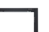 Picture of STARK Steel Frame 71"x31.5" 2-Door Transparent Glass Display Cabinet(Black)