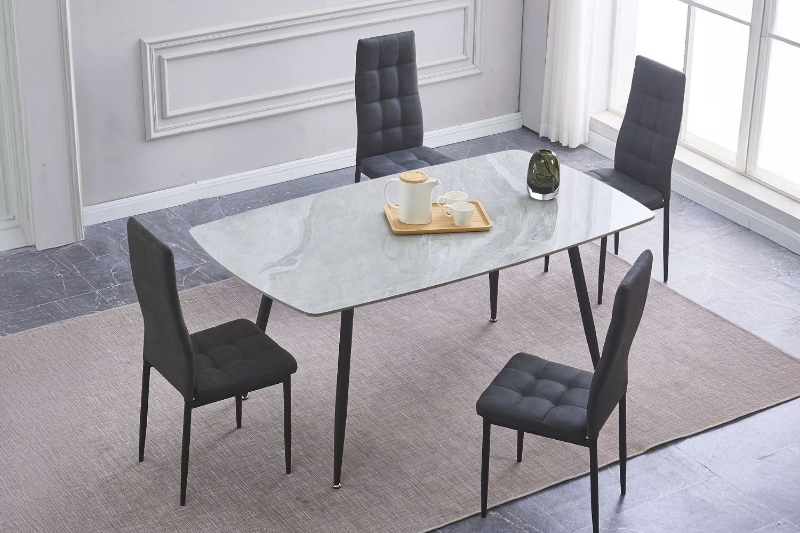 Picture of SANDER 5PC Sintered Stone Top Dining Set