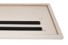 Picture of SYNERGYPLUS Modular Dining System - 63"/71"/78.5" Thick Table Top in 4 Colors with Trapezoid Metal Legs