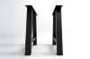 Picture of SYNERGYPLUS Modular Dining System - 63"/71"/78.5" Thick Table Top in 4 Colors with A-Frame Metal Legs