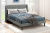 Picture of SONOMA Fabric Bed Frame (Light Grey) - Queen