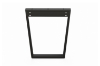 Picture of SYNERGYPLUS Dining Table with Trapezoid Metal Legs (Natural Oak) - 78.5"x39.5"