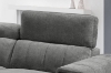 Picture of ABIGAIL Fabric Corner Sofa Bed with Storage - Chaise Facing Right