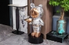 Picture of ASTRONAUT 33.5" Large Bear Statue with Tray