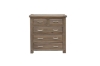 Picture of WESTMINSTER 5-Drawer Solid Oak Chest (Classic Walnut)