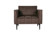 Picture of BARTLET Air Leather Sofa Range (Chocolate) - Armchair