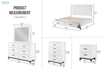 Picture of CLOUDLAND 3PC/4PC/5PC Bedroom Combo Set in Queen Size