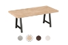 Picture of SYNERGYPLUS Dining Table with A-Frame Metal Legs (Natural Oak) - 63"x35.5"