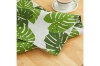 Picture of SINGLE-SIDED Printed Table Runner/Bed Runner in 2 Sizes (Monstera Leaves)