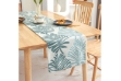Picture of DOUBLE-SIDED Printed Table Runner/Bed Runner in 3 Sizes (Teal) 