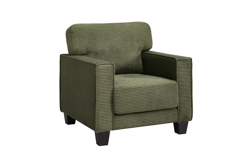 Picture of HERBERT Corduroy Sofa Range (Green) - 1 Seater (Armchair)
