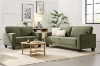 Picture of HERBERT Corduroy Sofa Range (Green) - 2 Seater (Loveseat)