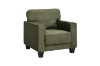 Picture of HERBERT Corduroy Sofa Range (Green) - 2 Seater (Loveseat)