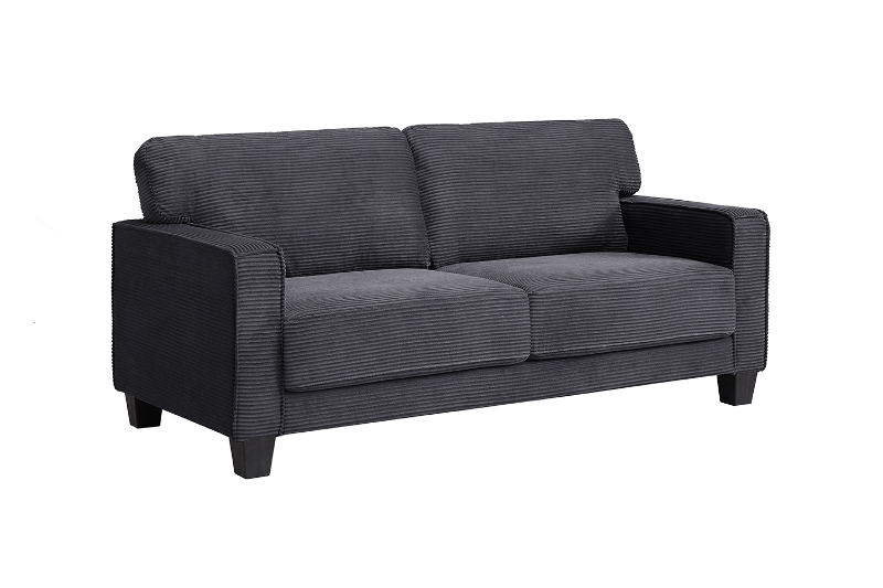 Picture of HERBERT Corduroy Sofa Range (Grey) - 3 Seater (Sofa)