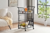 Picture of FLOYD Mobile Serving Cart with 4 Lockable Wheels and Wine Rack