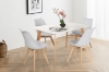 Picture of EFRON 5PC Dining Set (Grey) - 47" Table