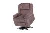 Picture of MATTHEW Power Lift Recliner Chair *Twin Motor with Adjustable Headrest (Grayish Pink)
