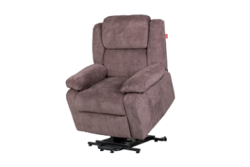 Picture of MATTHEW Power Lift Recliner Chair *Twin Motor with Adjustable Headrest (Grayish Pink)