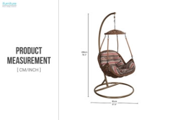 Picture of CHOPSTICK Outdoor Rattan Hanging Chair