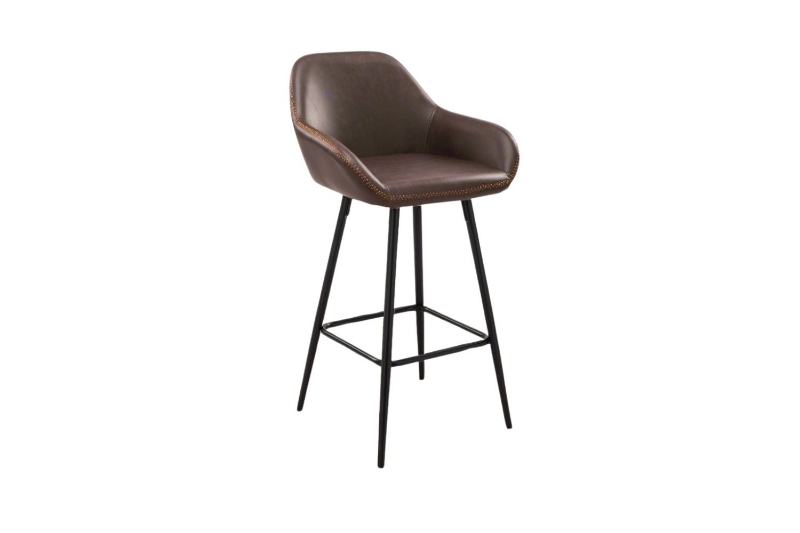 Picture of GOMEZ Accent Bar Chair (Brown) - Each