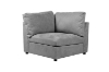 Picture of ASPECT Nappa Fabric Memory Foam Modular Sectional Sofa with Ottoman