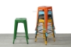 Picture of TOLIX Replica Bar Stool - (Blue) - 25.5"/65cm