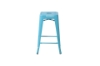 Picture of TOLIX Replica Bar Stool - (Blue) - 25.5"/65cm