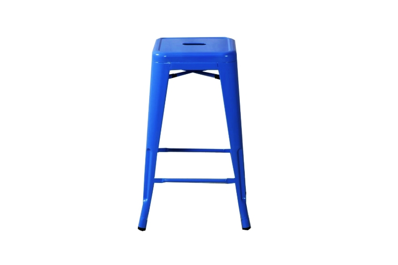Picture of TOLIX Replica Bar Stool (Blue) -H30"