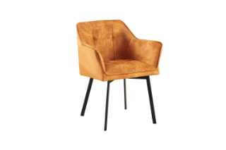 Picture of TAMPA Arm Dining Chair (Caramel) - Each