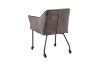 Picture of WANDA Versatile Armchair with Wheels (Grey) - 2 Chairs in 1 Carton
