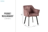 Picture of TAMPA Arm Dining Chair (Taupe)