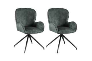 Picture of DUMBO 360° Swivel Dining Chair (Green) - 2 Chairs in 1 Carton