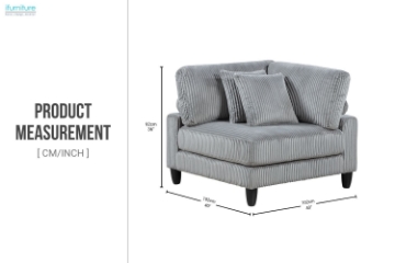 Picture of VIANNA Sectional Modular Sofa - 3PC Big Combo Set 