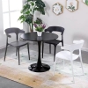 Picture of TULIP Dining Set (Black) - 39.4" Table with 2 Chairs