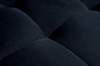 Picture of Vegas Chesterfield Velvet Sofa Range (Black) - 1 Seater (Armchair)