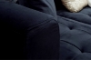 Picture of Vegas Chesterfield Velvet Sofa Range (Black) - 1 Seater (Armchair)