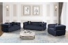 Picture of Vegas Chesterfield Velvet Sofa Range (Black) - 1 Seater (Armchair)