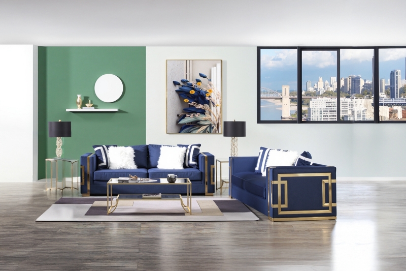 Picture of HANANEL 3/2/1 Seater Sofa Range - Loveseat+Sofa Set