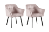 Picture of TAMPA Arm Dining Chair (Taupe)