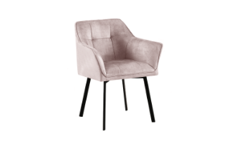 Picture of TAMPA Arm Dining Chair (Taupe) - Each