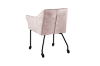 Picture of WANDA Versatile Armchair with Wheels (Taupe) - Each