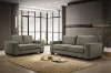 Picture of MODA 3/2 Seater Sofa Range (Grey) - Loveseat+Sofa Set