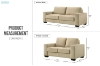 Picture of MODA 3/2 Seater Sofa Range (Beige) - 3 Seater (Sofa)
