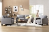 Picture of LANCASTER Fabric Sofa Range - Armchair+Loveseat+Sofa Set	