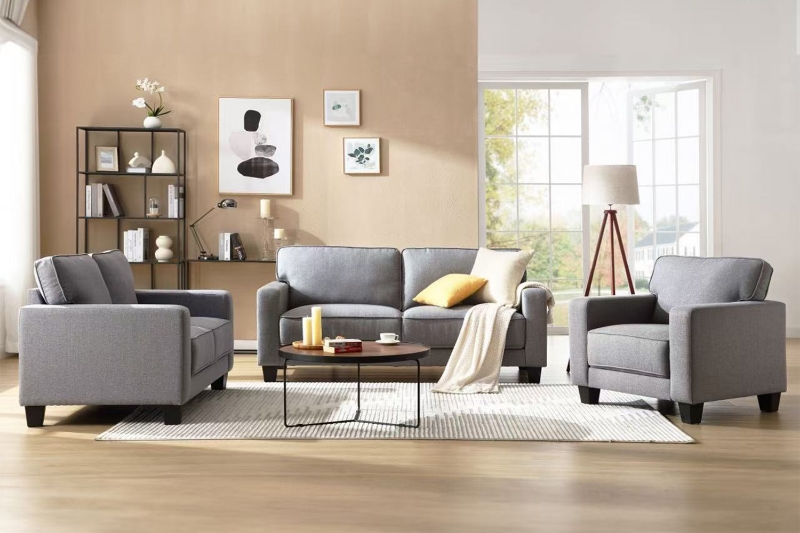 Picture of LANCASTER  Fabric Sofa Range (Grey)
