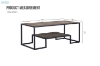 Picture of NANTAN 45" Double-layer Coffee Table